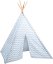 Dětský stan teepee 120x120x150cm pruhy