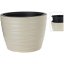 Květináč průměr 47x výška 35 cm šedá taupe