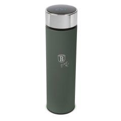 Termos inteligent cu indicator de temperatură 0,5 l Colecția Verde Mat