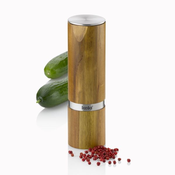 Mlýnek na pepř a sůl KAURI Akát 18 cm