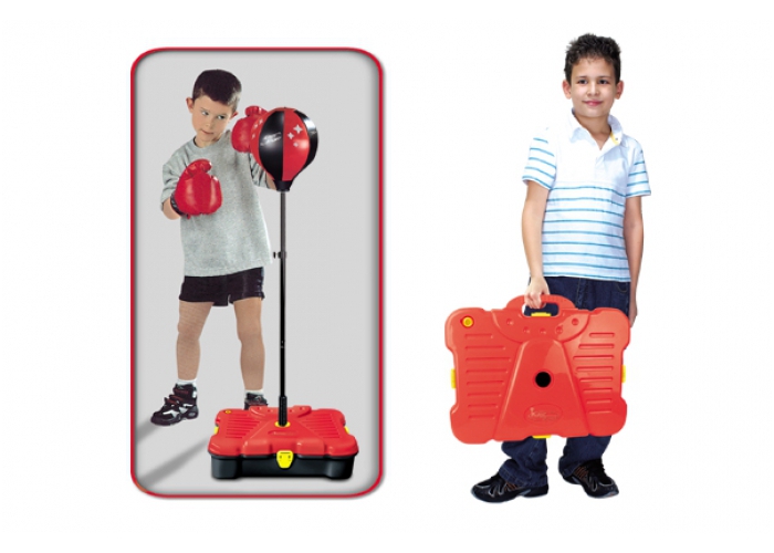 Boxovací balón G21 s príslušenstvom v kufri 90/130cm