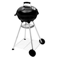 Gril na dřevěné uhlí kulatý