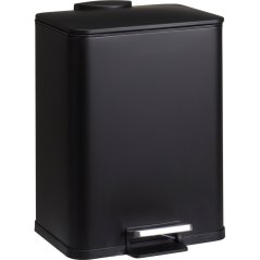 Odpadkový koš kovový DELTA černý 20 l