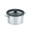 Capac universal CONCETTA, 20 cm, sticla/silicon