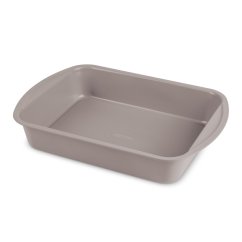 Bandeja de horno con superficie de titanio 40x28,5 cm Colección Taupe