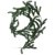 Decorațiuni de Crăciun ghirlandă pin 180 cm verde natural