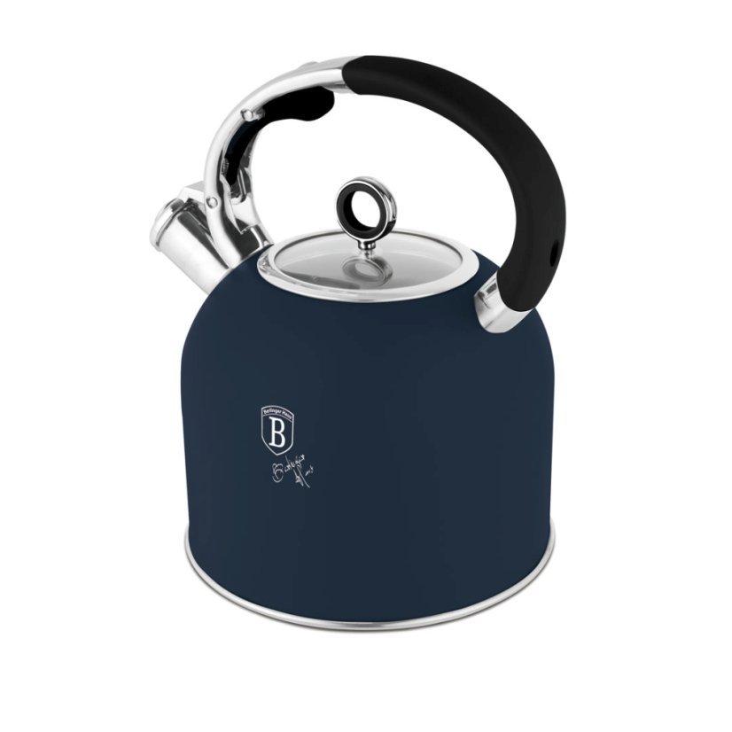 Konvice pískací se skleněným víkem 3 L Deep Sea Collection