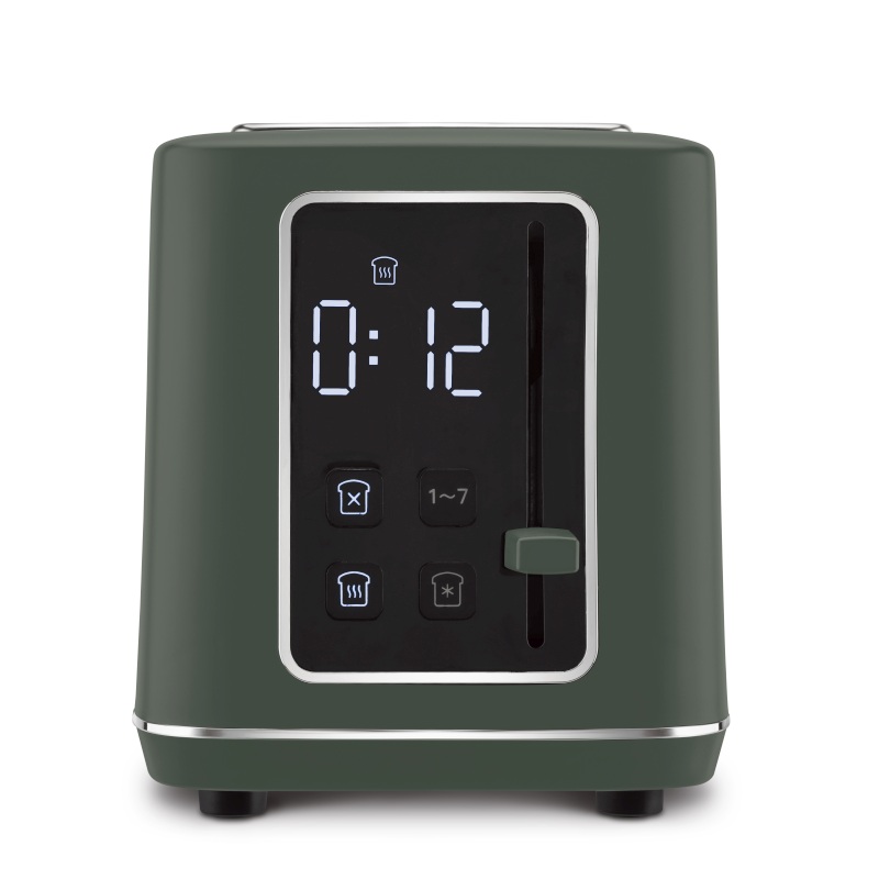 Topinkovač digitální nerez ocel Matte Green Collection
