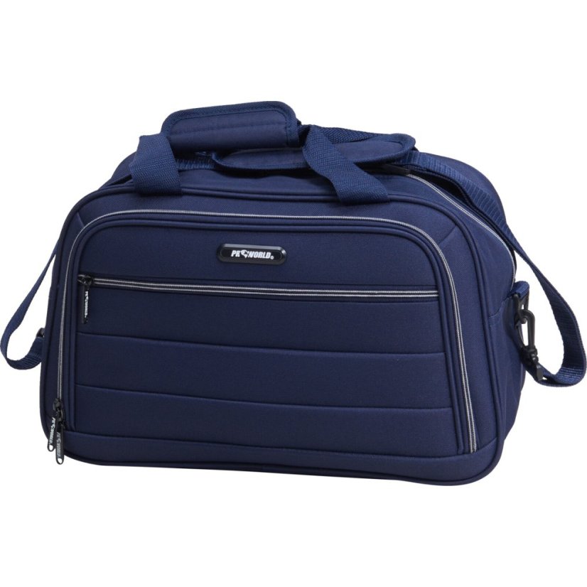 Sada cestovných kufrov 4 ks tmavomodrá