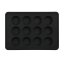 Forma na muffiny 12 ks Matte Black Collection