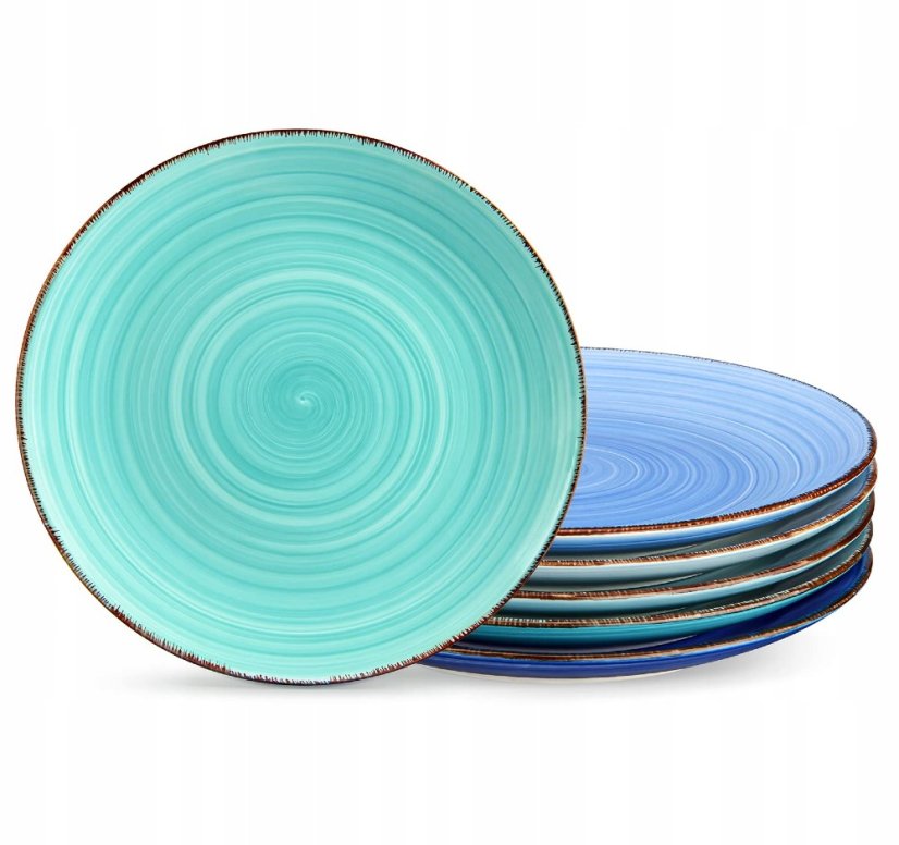 Dezertné taniere súprava 6 ks 19 cm AZURE