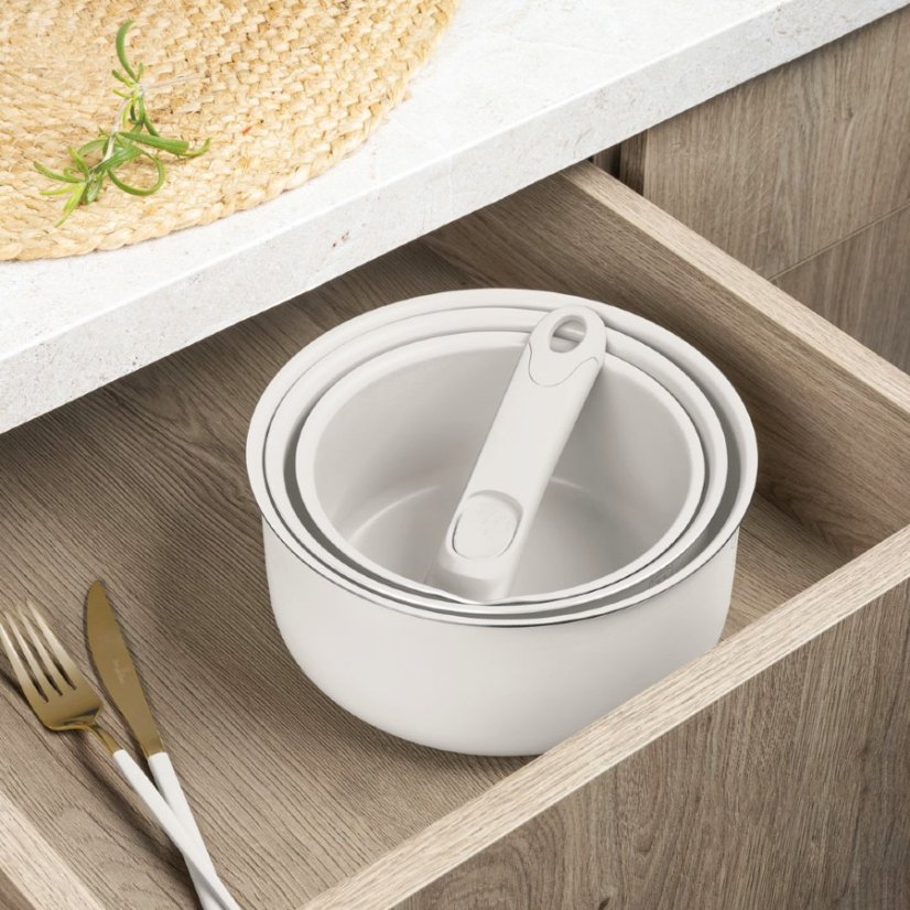 Sada nádobí s titanovým povrchem 13 ks Sahara Marble Collection