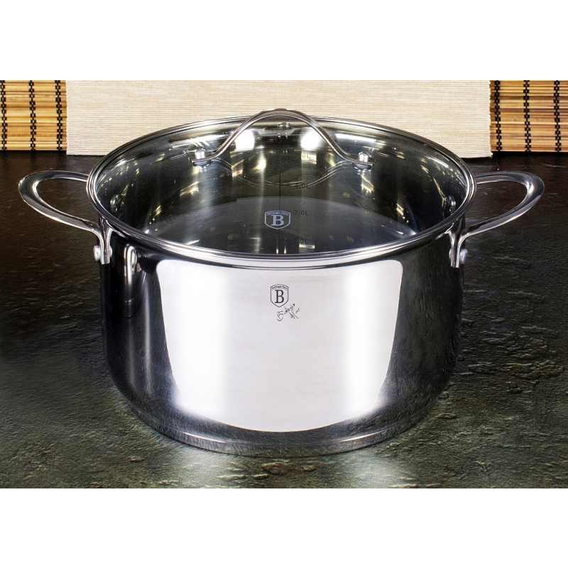 Juego de utensilios de cocina de acero inoxidable de 10 piezas, colección Silver Jewellery