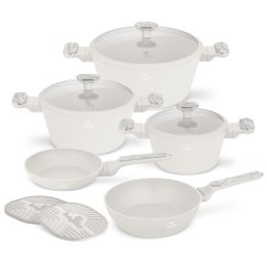 Sada nádobí s titanovým povrchem 10 ks Sahara Marble Collection