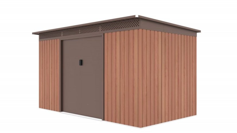Casuta de gradina G21 GRAH 700 - 340 x 206 cm, maro
