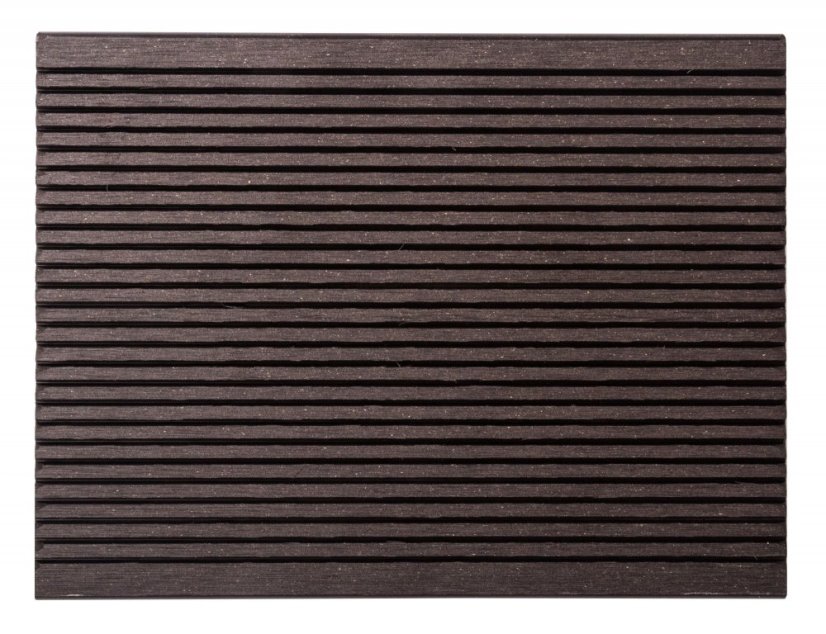 Terasové prkno G21 2,5 x 14,8 x 300 cm, Dark Wood, WPC