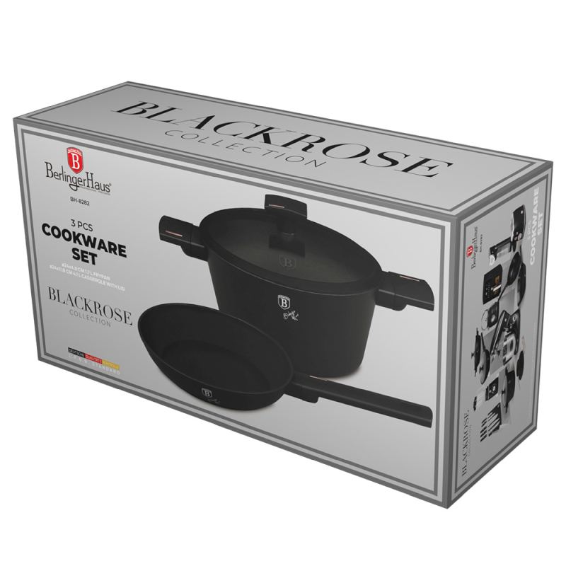 Sada nádobí s titanovým povrchem 3 ks Monaco Collection