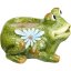 Oală decorativă pentru grădină 21 cm broască