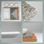 Boluri de servire hot stone XL Country lemn de salcâm gri închis 29.0x23.0x4.5cm