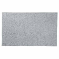 Alfombra de baño Maja 120x70 cm poliéster gris roca
