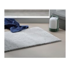 Koupelnová předložka Maja 100% polyester mrazově modrá 65,0x55,0x1,5cm