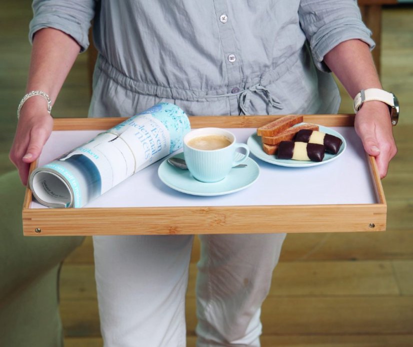 Bandeja de servicio para cama plegable