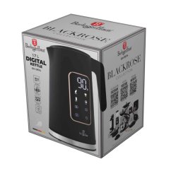 Rychlovarná konvice 1,7 l 2200W digitální, Black Rose Collection