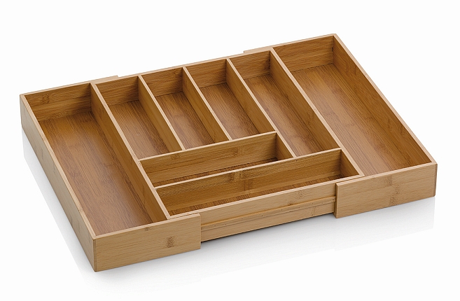Bufetă pliabilă KALMA bambus 35-58x43x6,5cm