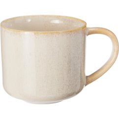 Súprava 4 hrnčekov 330 ml béžová