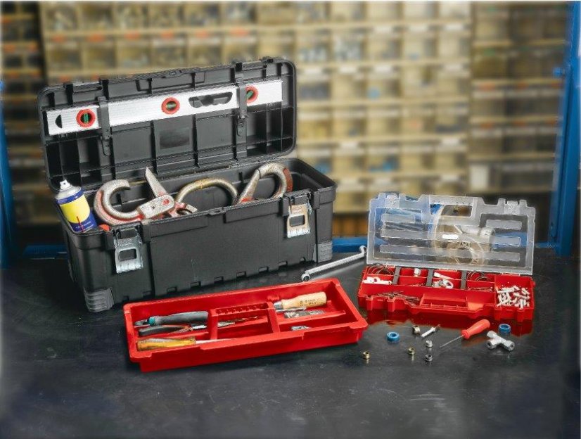 Box Keter 26\" Hawk s organizérem