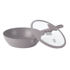 Tigaie adâncă cu suprafață din titan și capac 24 cm Colecția Taupe Tigaie adâncă cu suprafață din titan și capac 24 cm Colecția Taupe