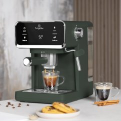 Cafetieră cu pârghie 3in1 digitală Matte Green Collection