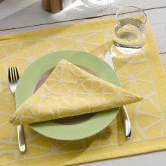 Placemat Citrus 50x35 cm galben