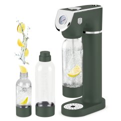 Výrobník sody SODABAR + 2 lahve Matte Green Collection