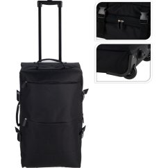 Cestovná taška na kolieskach 40 l čierna