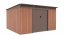 Casuta de gradina G21 GRAH 1132 - 340 x 333 cm, maro