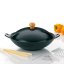 Wok litinový 36 cm s příslušenstvím sada 5 ks