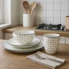 Jedálenská súprava porcelán 16 ks