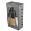 Set cutite cu suport BAMBOO 10 buc Colectia Matte Black Set cutite cu suport BAMBOO 10 buc Colectia Matte Black