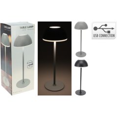 Stolní LED lampa 30 cm černá