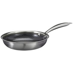 Nerezová panvica s nepriľnavým povrchom, 24 cm