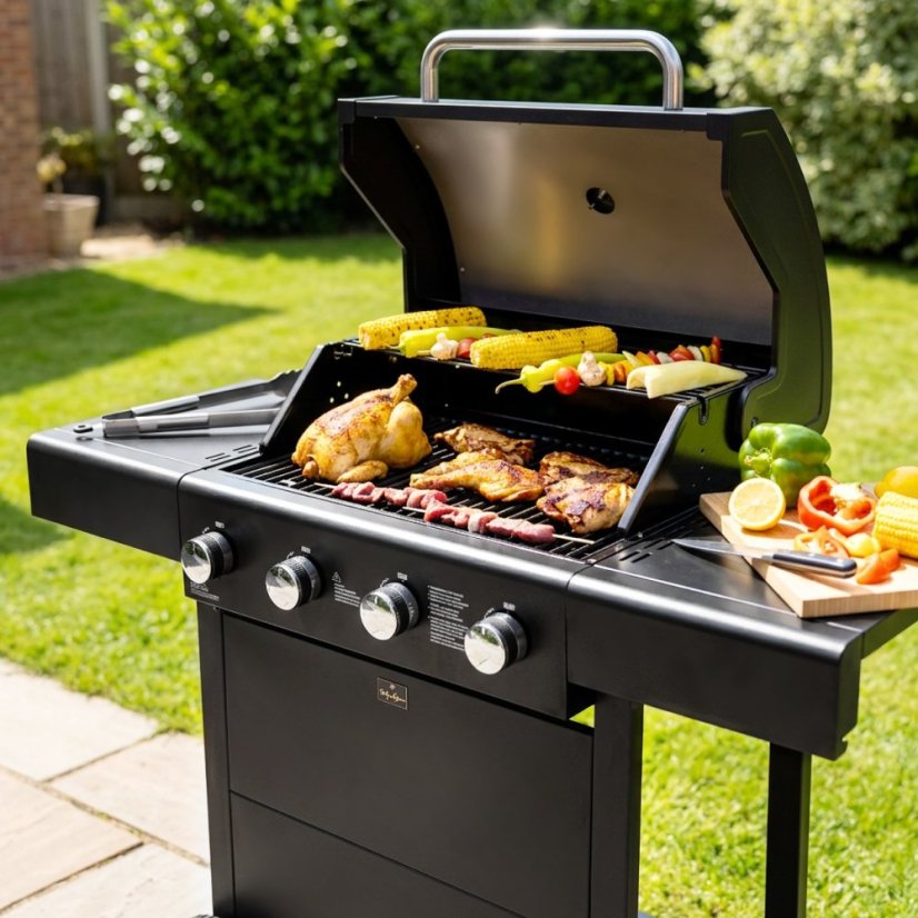 Plynový gril Outdoor 4 hořáky