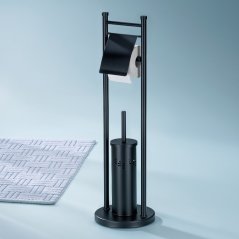 Set toaleta balansoar, negru 22x77,5 cm