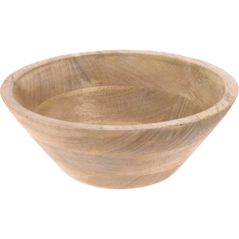 Bol de servire din lemn de mango 25×25×10 cm