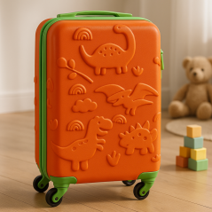 Detský cestovný kufor 28 litrov DINO