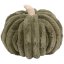 Polštář dekorační dýně polyester 32 × 25 cm zelená