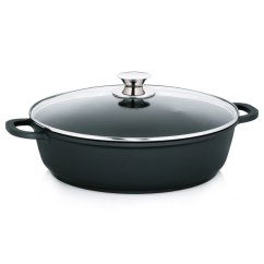 Pekáč kulatý s poklicí 36 cm KERROS Pekáč kulatý s poklicí 36 cm KERROS