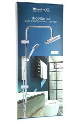 Sprchový set bez baterie na stěnu DÉŠŤ chrom Sprchový set bez baterie na stěnu DÉŠŤ chrom