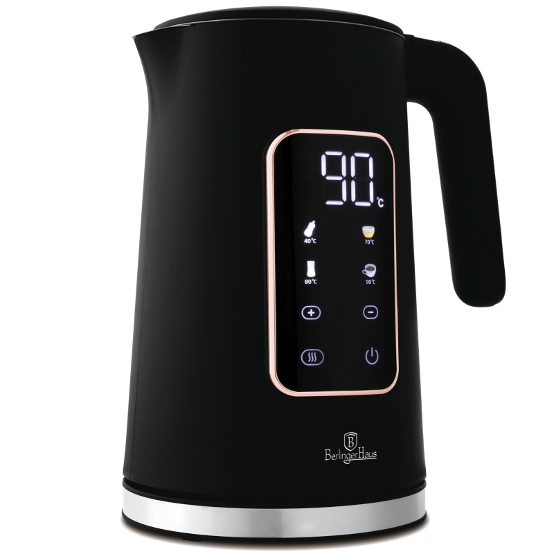 Rychlovarná konvice 1,7 l 2200W digitální, Black Rose Collection
