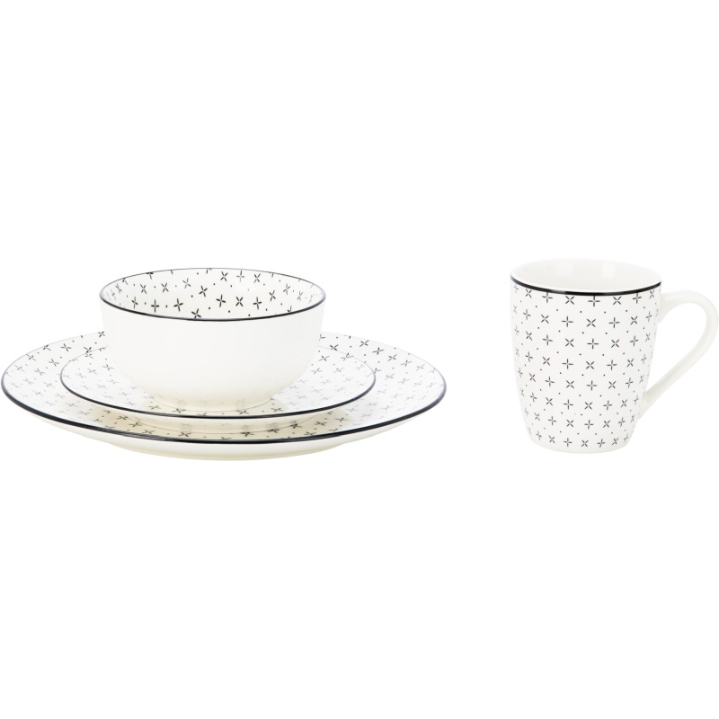 Jídelní sada porcelánová 16 ks